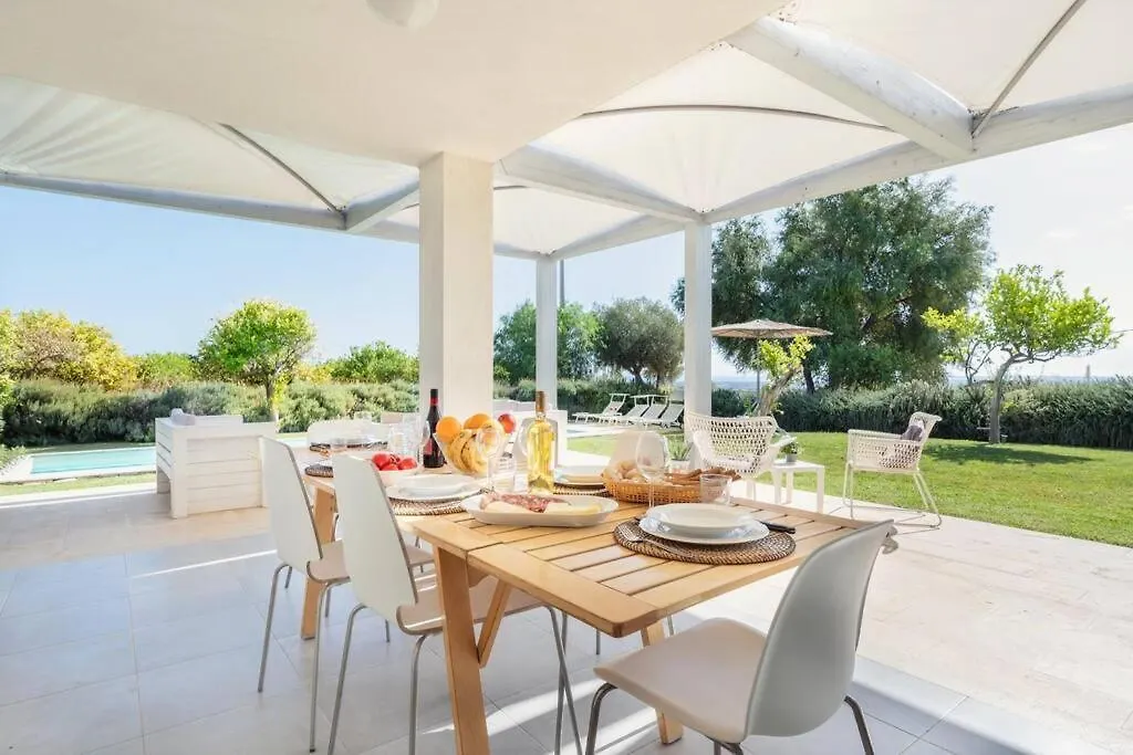 Villa Papeda-Tenuta Il Cavaliere D'Italia Noto-Vista Fronte Mare E Piscina Privata 노토