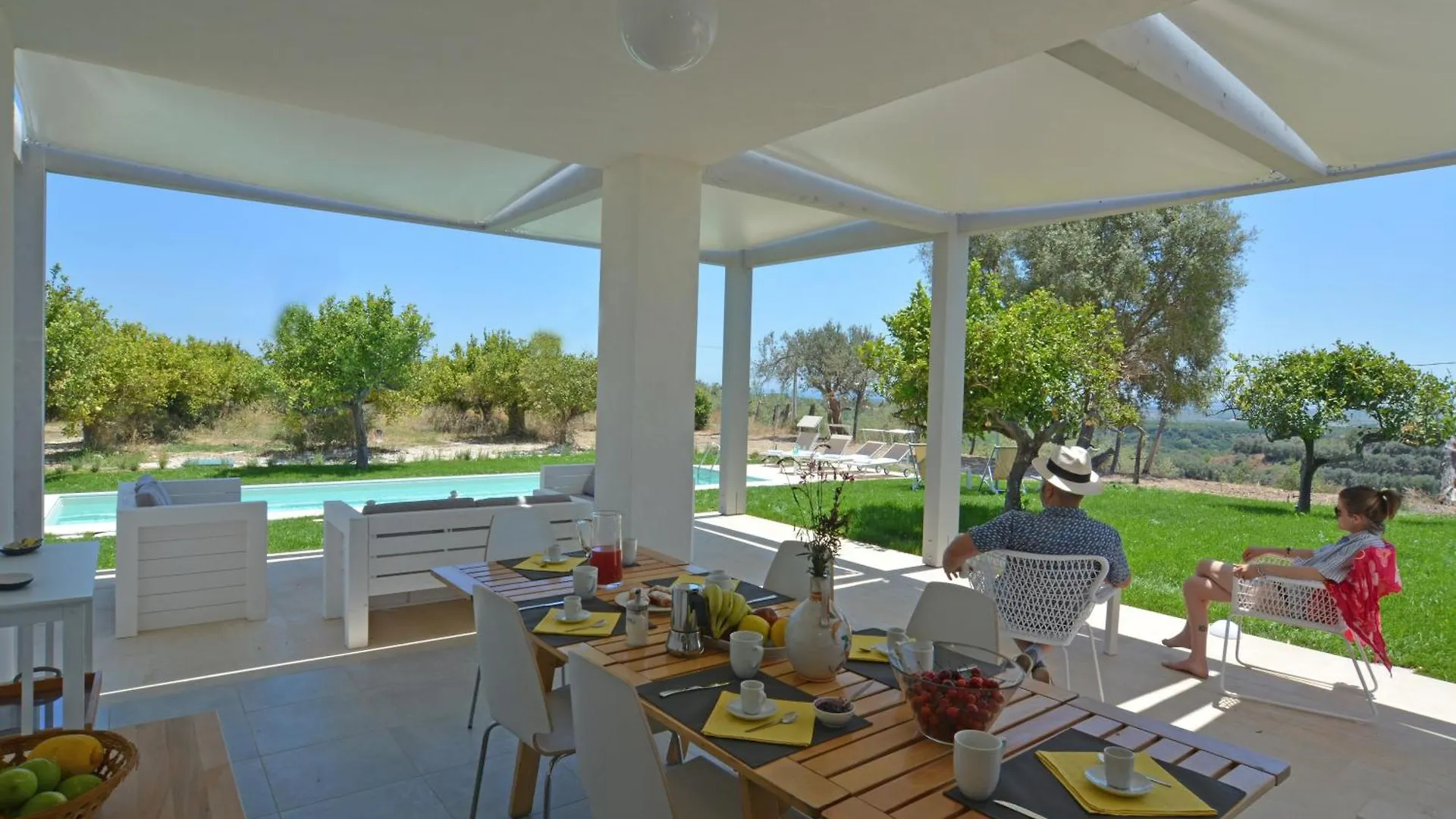 Villa Papeda-Tenuta Il Cavaliere D'Italia Noto-Vista Fronte Mare E Piscina Privata 0*, 노토 이탈리아